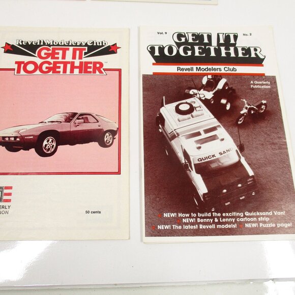 8 Revell Modelers Club Get It Together Magazine Newsletter  1979 - 80 Model Kit - Picture 9 of 9
